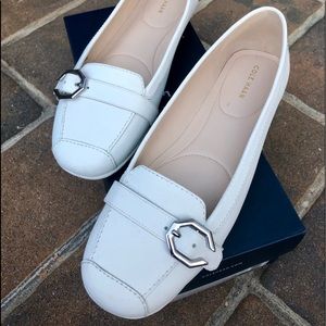 COLE HAAN Demi Driver II, color Chalk Nubuck, Sz 9